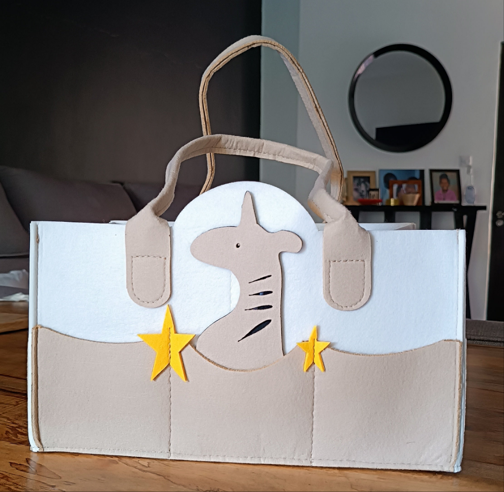 Diaper Caddy Organizer - Giraffe