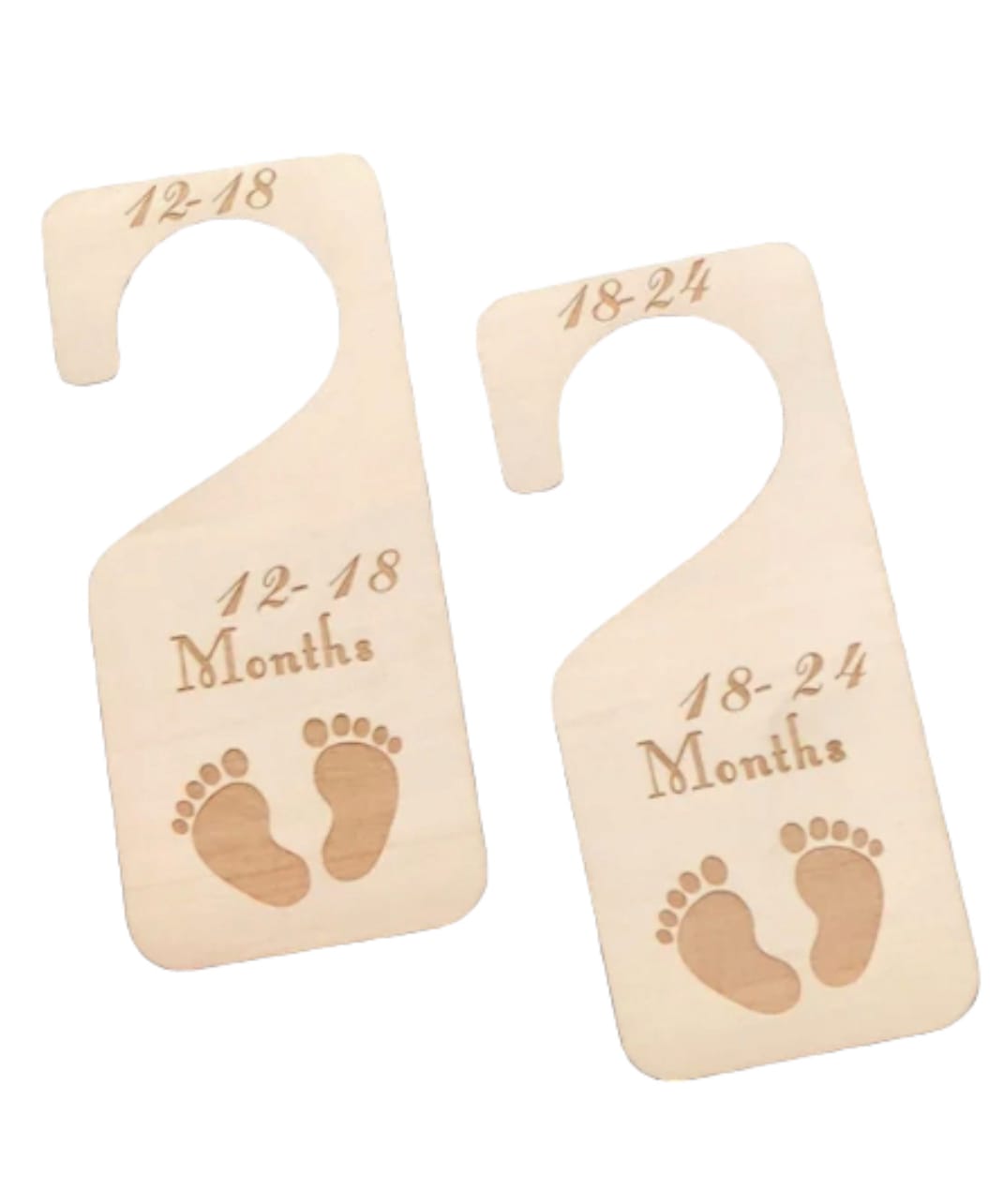 Baby Closet Dividers Foot Print