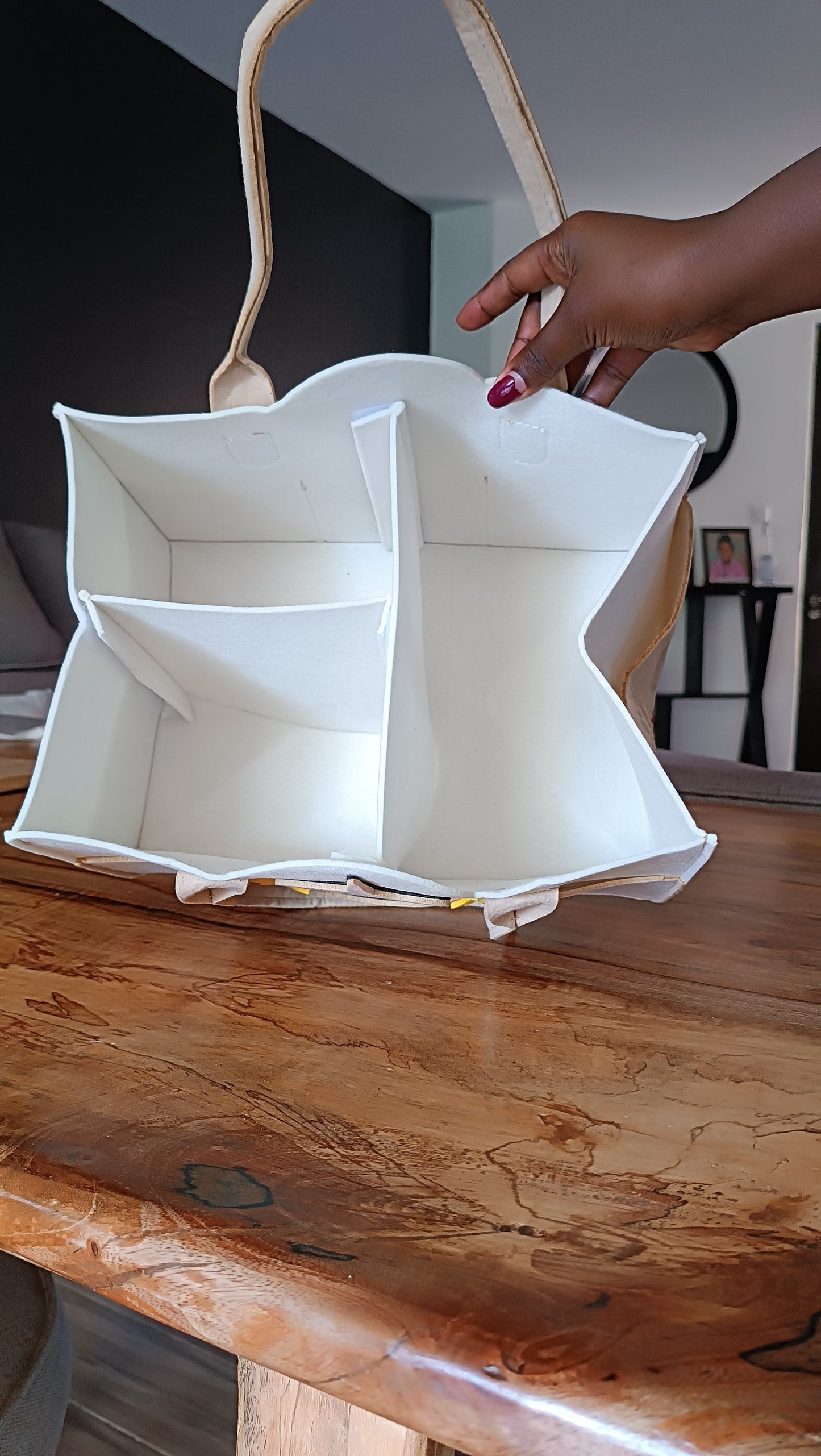 Diaper Caddy Organizer - Giraffe