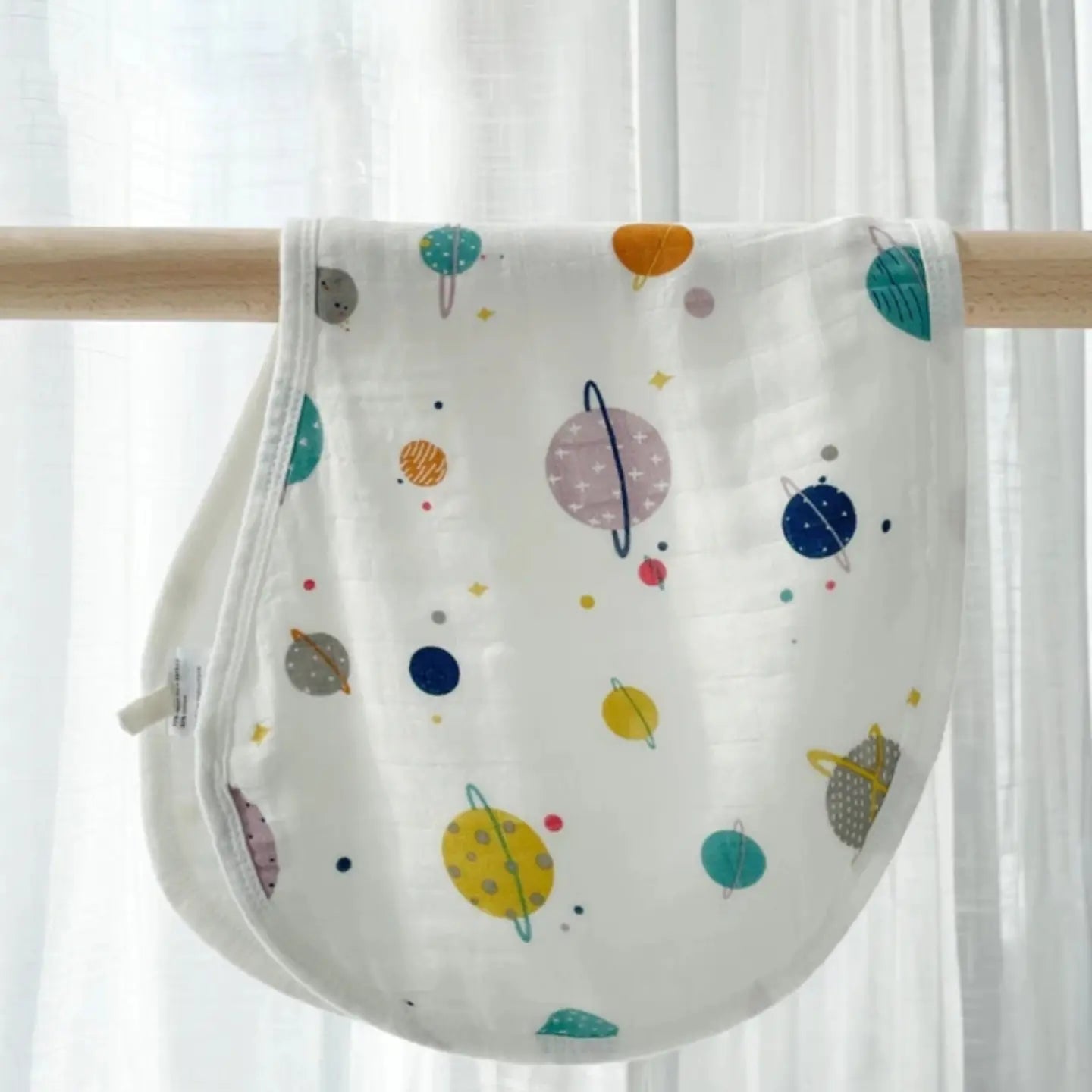 Muslin Burp Clothe- Space