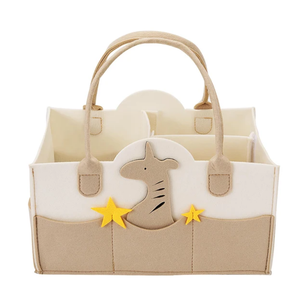 Diaper Caddy Organizer - Giraffe